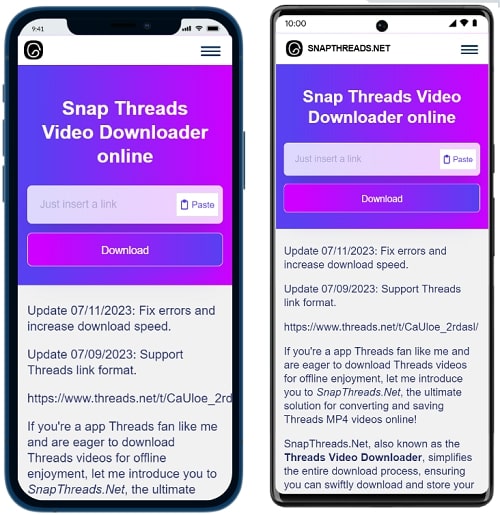 download video Threads on Android, iPhone